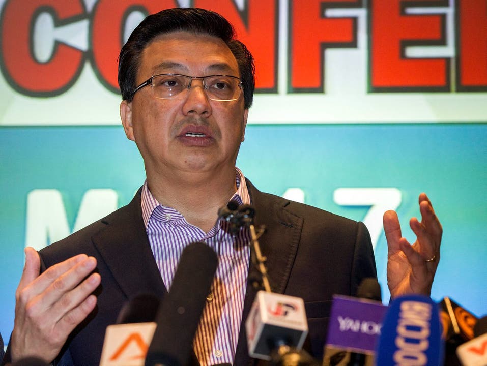 Malaysias Transportminister, Liow Toing Lai, beteuert, dass das Flugzeug der Malaysian Airlines nie in gesperrtem Luftraum geflogen sei.