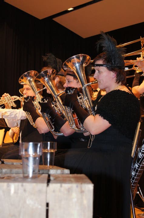 Es-Hornistinnen der Altena Brass aus Holland