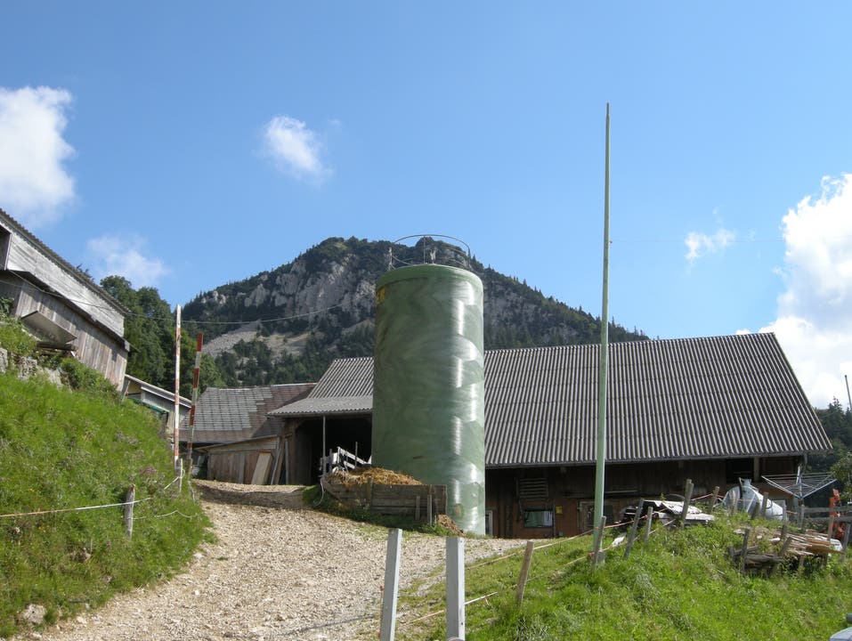 Der Berghof Schauenburg unterhalb der Hasenmatt