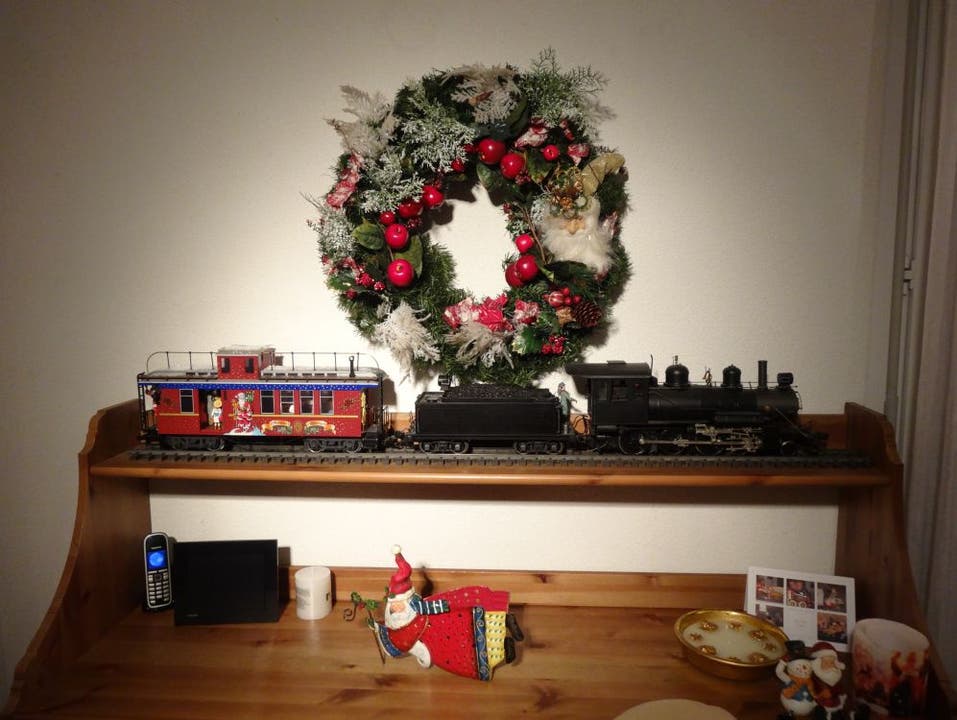 Der Weihnachts-Zug in Möhlin