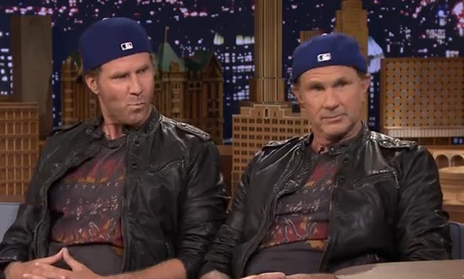 Fernsehen Drummer Der Red Hot Chilli Peppers Hat Einen Zwilling Ulknudel Will Ferrell Fernsehen Drummer Der Red Hot Chilli Peppers Hat Einen Zwilling Ulknudel Will Ferrell