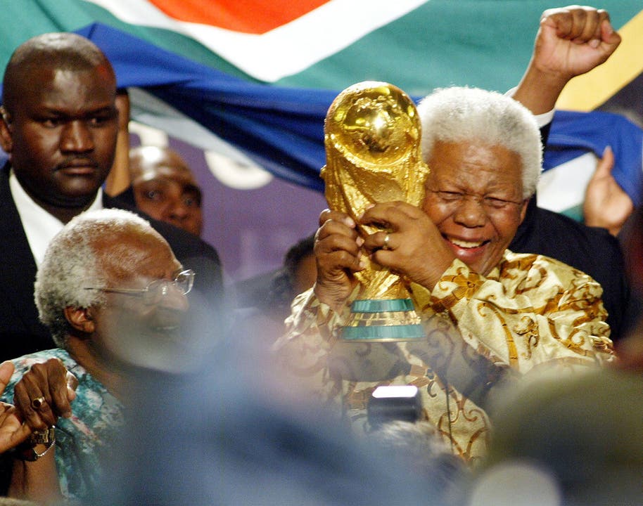 Der ehemalige Staatspräsidnet setzte sich auch für Südafrika als Austragungsort der Fussball-WM 2010 ein