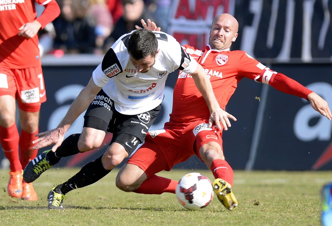 FC Aarau spielt auf dem Brügglifeld gegen Thun