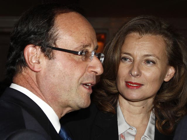 François Hollande und Valérie Trierweiler (Archiv)