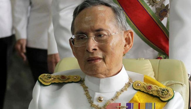Thailands König Bhumibol (Archiv)