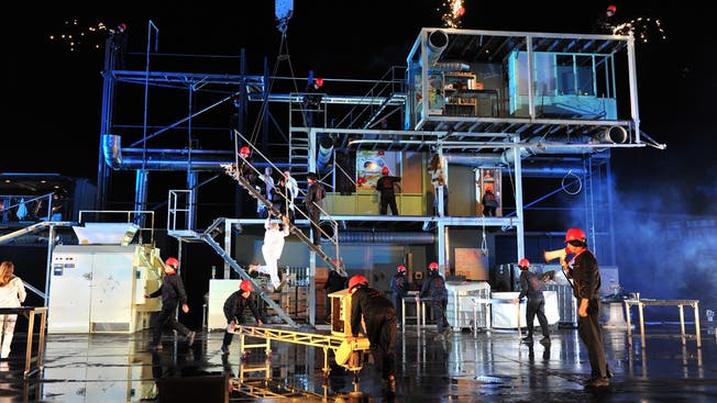 Das «Fabrikk»-Spektakel ist auch 2014 auf dem Areal Olten SüdWest zu sehen.