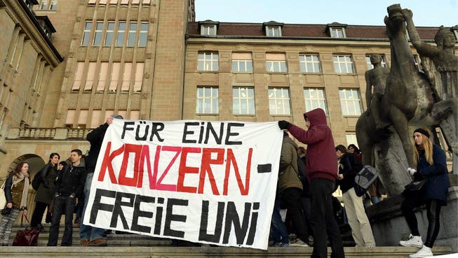 Proteste Uni Zürich