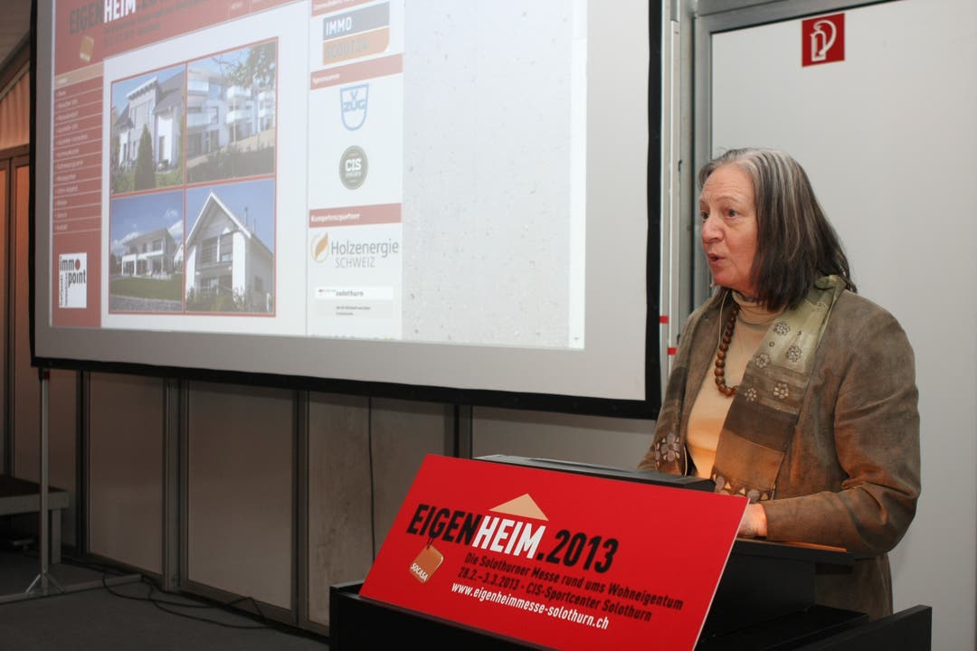 Irene Froelicher, Präsidentin Pro Holz Solothurn