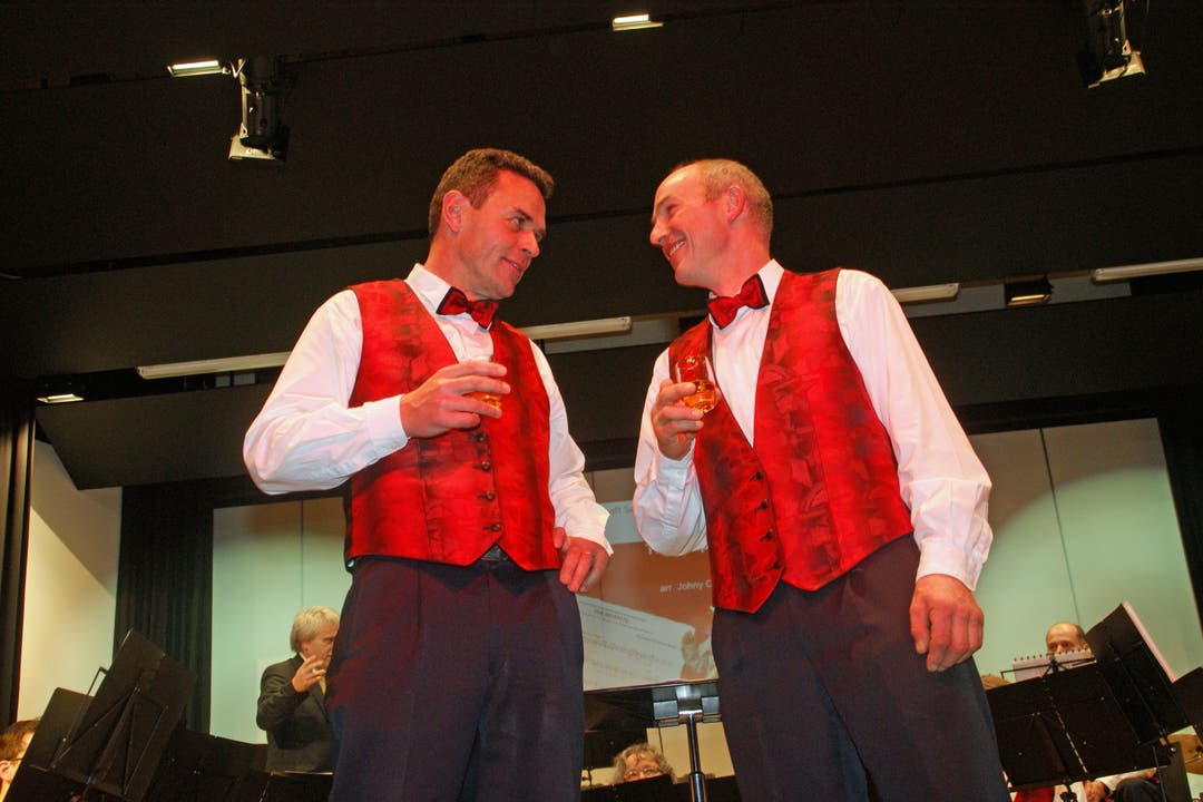Ruedi Willi (links) und Hans Kunz sind schon seit 35 Jahren bei der MG Seengen