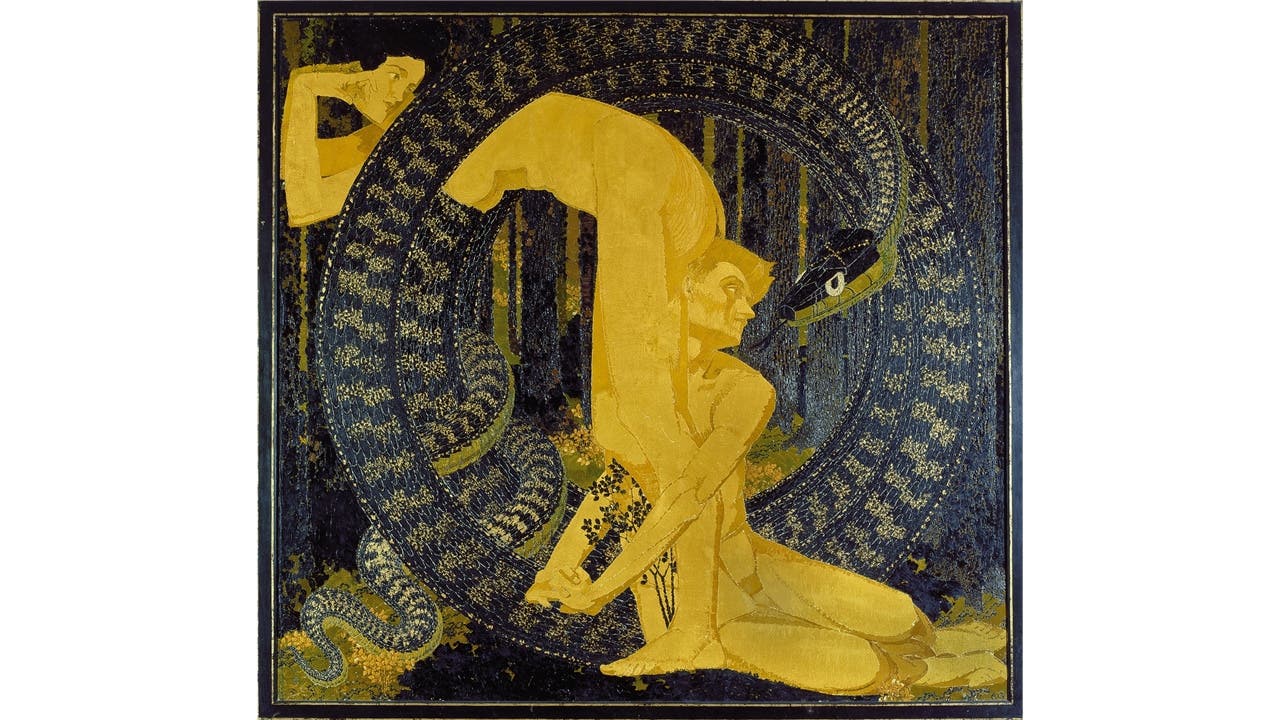 Augusto Giacometti: Adam und Eva, 1907