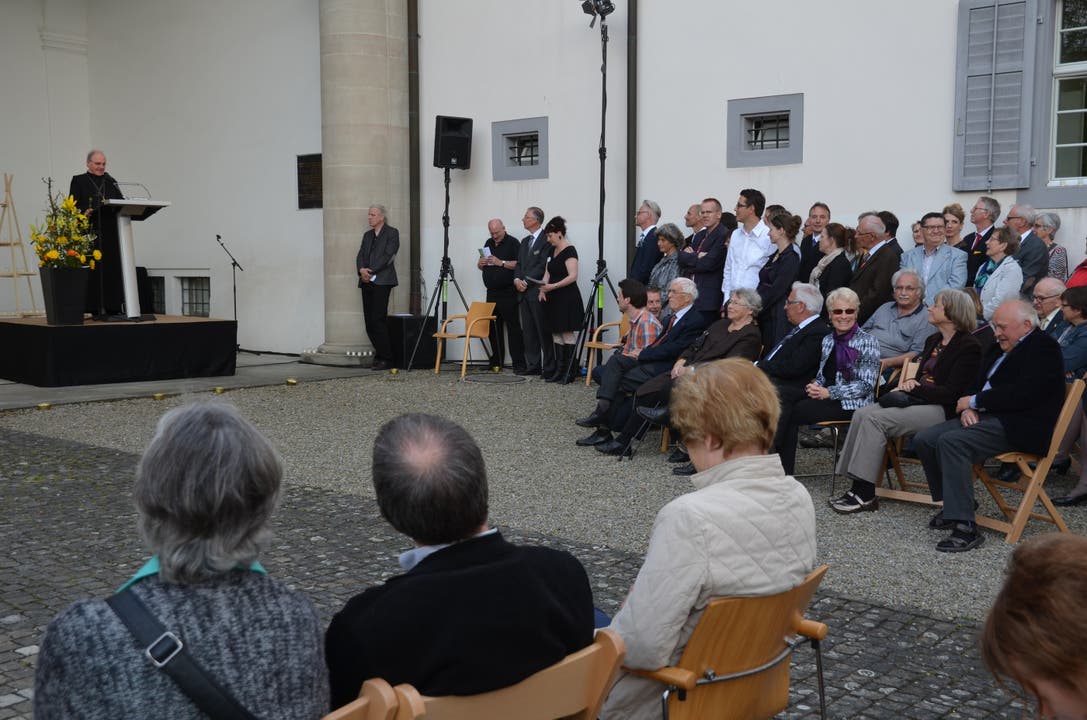Abt Benno Malfèr betont die Bedeutung des Museums für seine Gemeinschaft