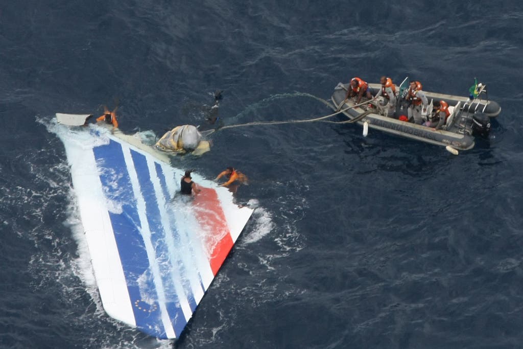 Air France 447: Lange Zeit fehlte jede Spur des 2009 über dam Atlantik abgestürzten Flugzeugs.