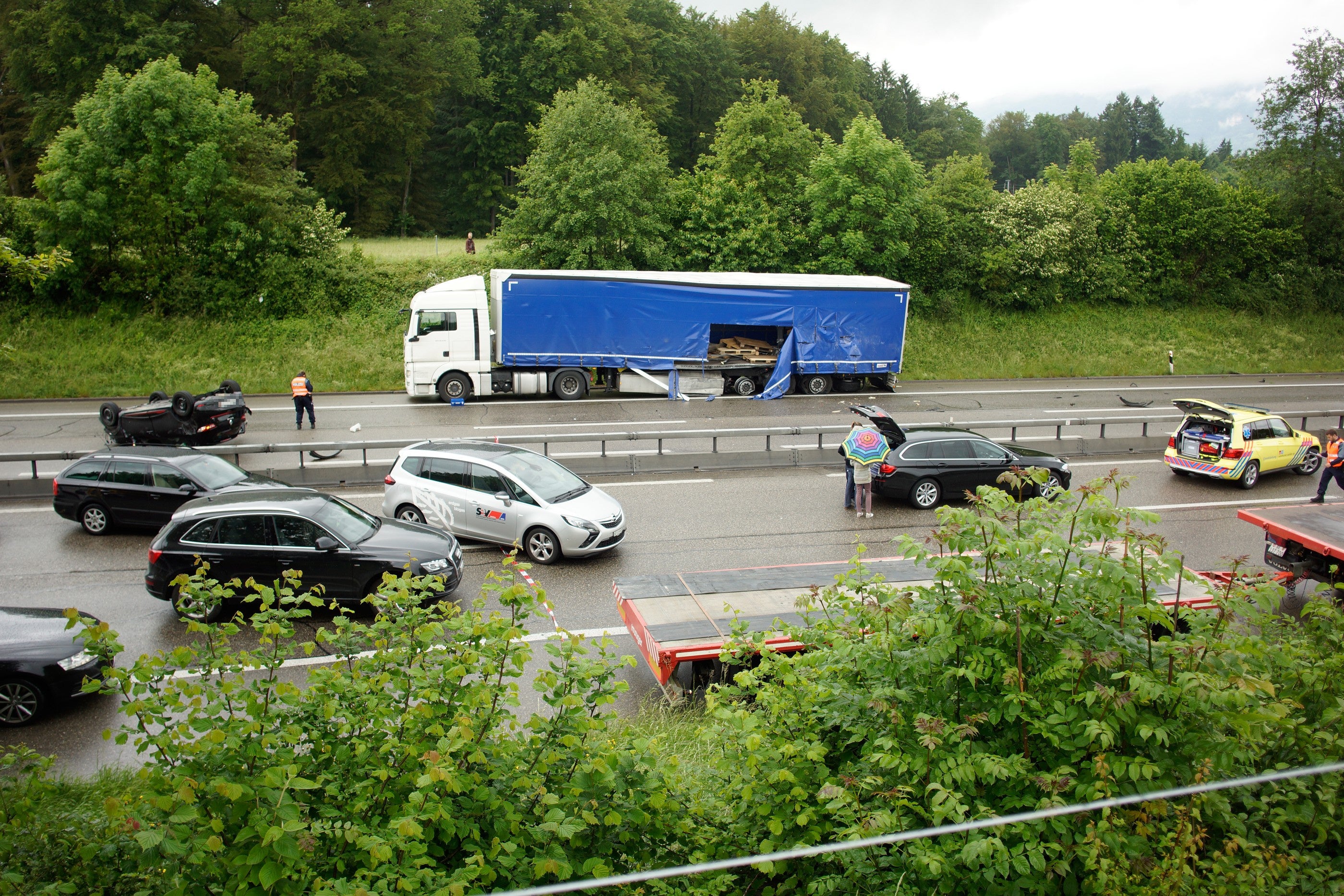 A1 Bei Luterbach - Frau Nach A1-Horrorunfall: «Ich Habe Gedacht, Jetzt ...