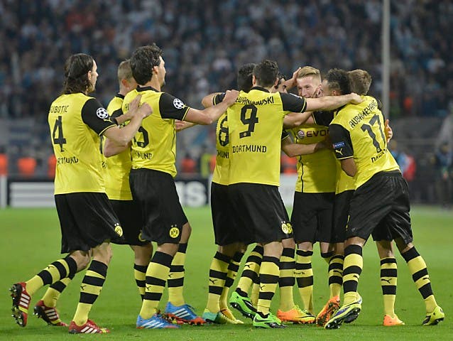 Dortmund feiert klaren Heimsieg gegen Marseille.