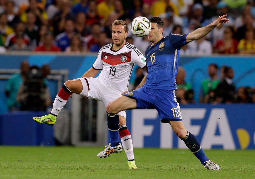 Mario Götze trifft zum 1:0 für Deutschland!