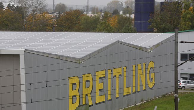 Solaranlage ist am Netz: Swatch-Group-Konkurrent Breitling hat in Sachen Sonnenenergie die Nase klar vorn.