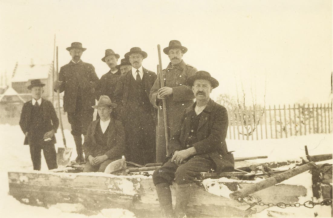 Bellikon im Winter 1927