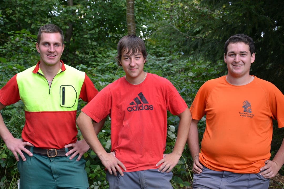 Die Verantwortlichen für das Projekt (von links): Alex Oeggerli, Jonas Utz und Dominik Jäggi. Quelle: Fabian Jäggi