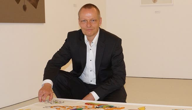 Christian Greutmann setzte sich in seiner Zeit als Galerieleiter im Gluri-Suter-Huus für die Diversität der Ausstellungsobjekte ein.Ursula Burgherr