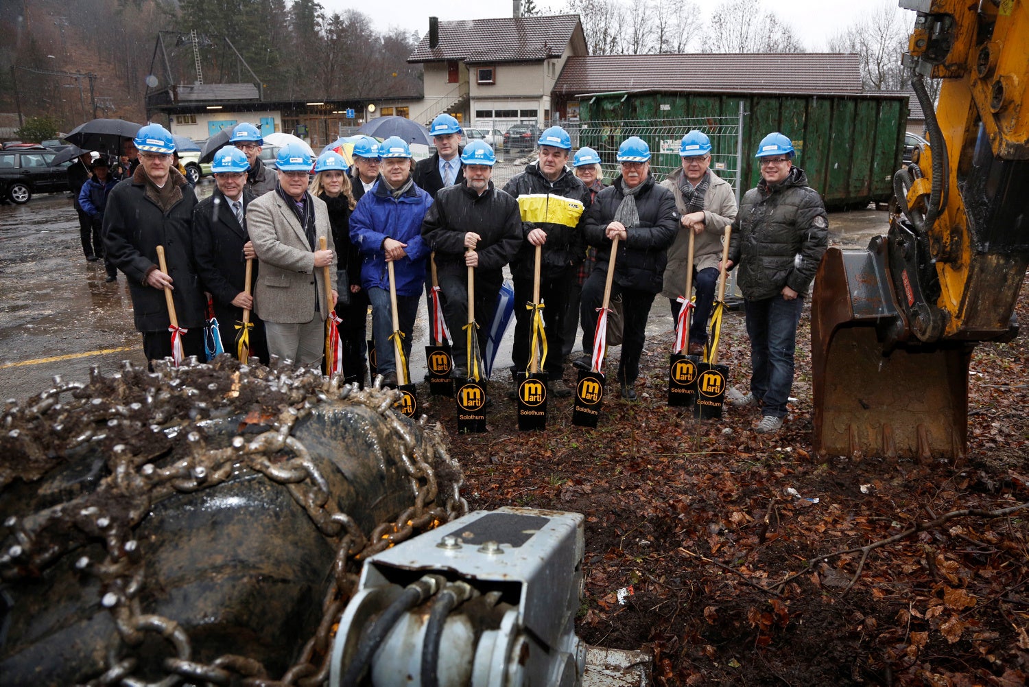 Bildstrecke - Spatenstich Zum Neubau Der Weissenstein-Gondelbahn