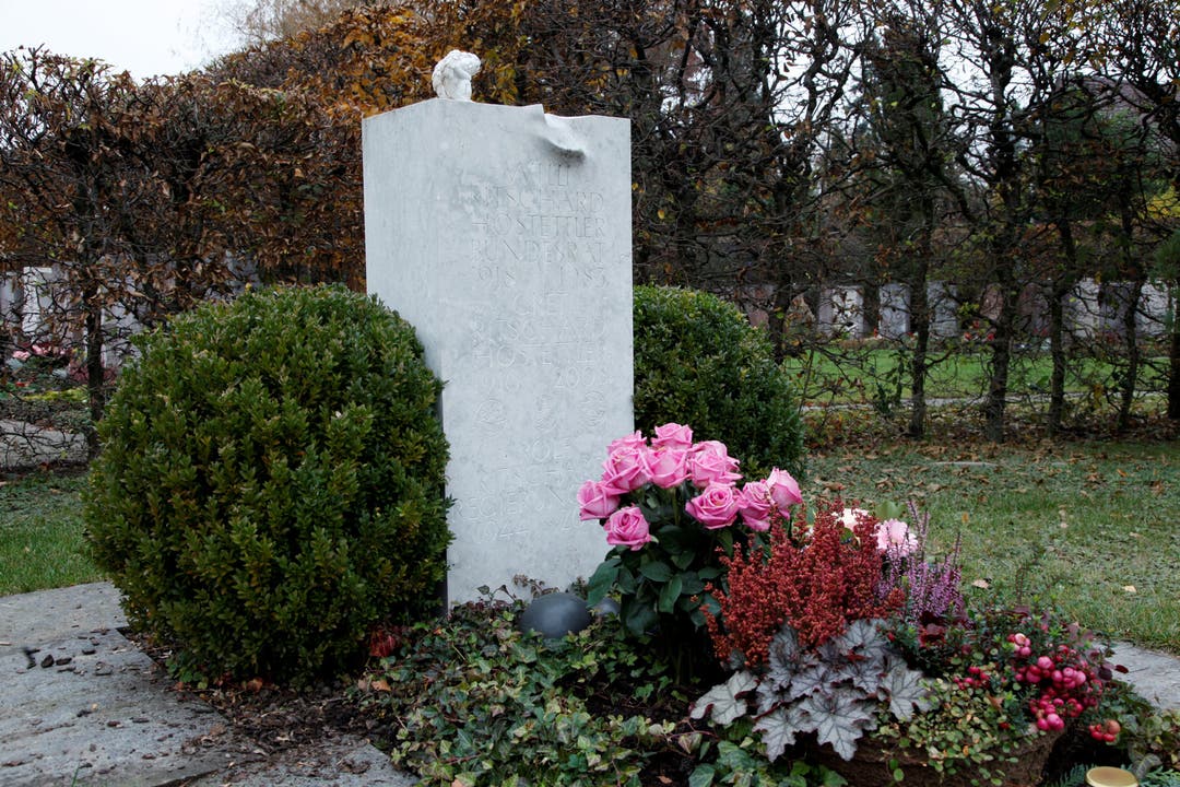 Auf dem Luterbacher Friedhof ist Willi Ritschard begraben.