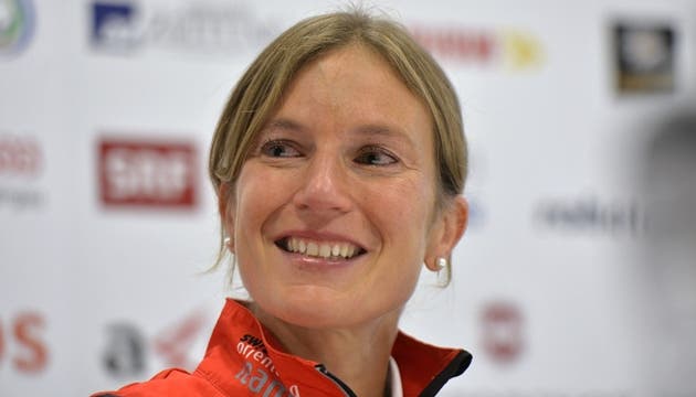Die 23-fache Weltmeisterin Simone Niggli Luder startet am Wochenende am Weltcup-Final in Baden.