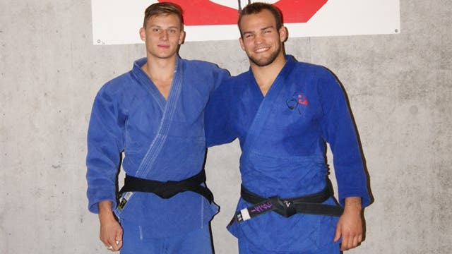Tobias Meier (rechts) und Michael Kistler trainieren seit sechs respektive zehn Jahren in Brugg.