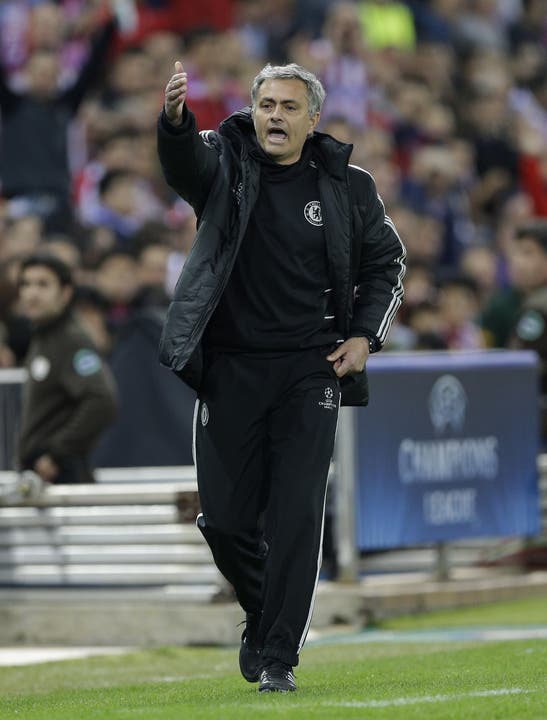 Seine Mannschaft hielt dicht: Chelsea-Trainer José Mourinho.