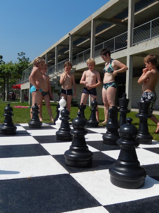 Zur Abwechslung einmal Schachspielen