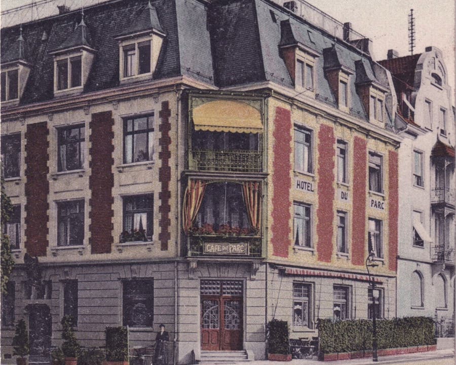 Das Hotel Du Parc 1912 ... ZVG