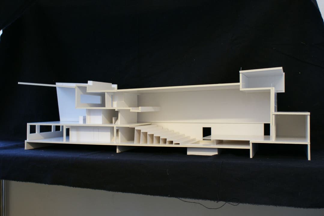 Modell des neuen «Theaters am Bahnhof»