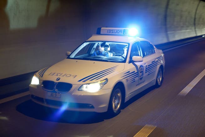 Eine Polizei-Patrouille wollte einen BMW-Fahrer kontrollieren