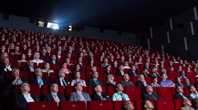 Das Publikum im Trafokino lässt den neuen Film über Baden auf sich wirken