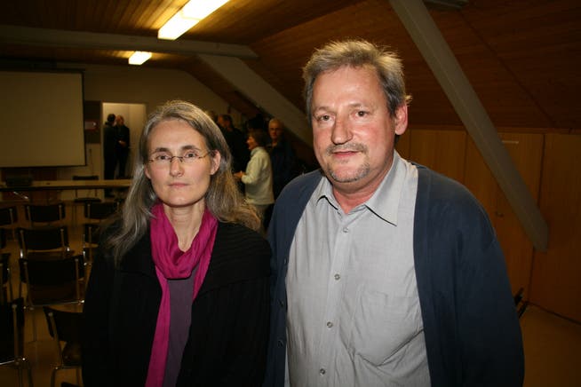Die neuen Kandidaten in Hornussen: Rosmarie Bühler (links) und Georg Winet