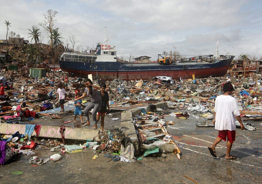 Taifun «Haiyan» hinterliess auf den Phillipinen eine Spur der Zerstörung