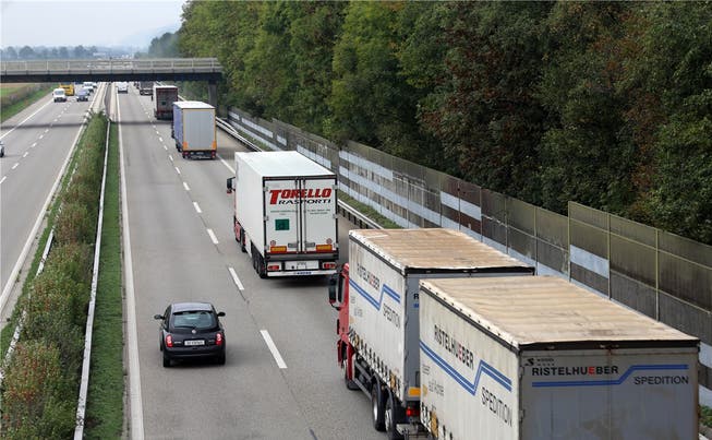 Sechsspurausbau der A1: Auch der Solothurner Regierungsrat findet eine Tunnellösung im Bereich Niederbuchsiten prüfenswert.