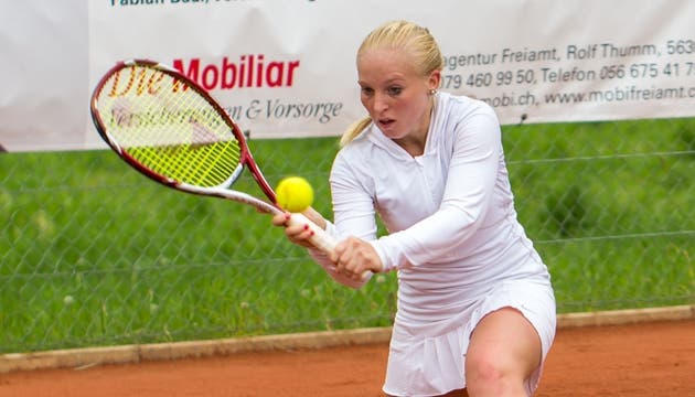 Amanda Schneider erreicht beim ITF-Turnier in Kreuzlingen zum ersten Mal im Einzel den Halbfinal.