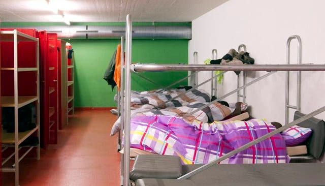 Der Wohnraum für Asylsuchende sei einmal mehr äusserst knapp. In Basel leben jetzt 230 syrische Flüchtlinge. (Symbolbild einer Asylunterkunft)