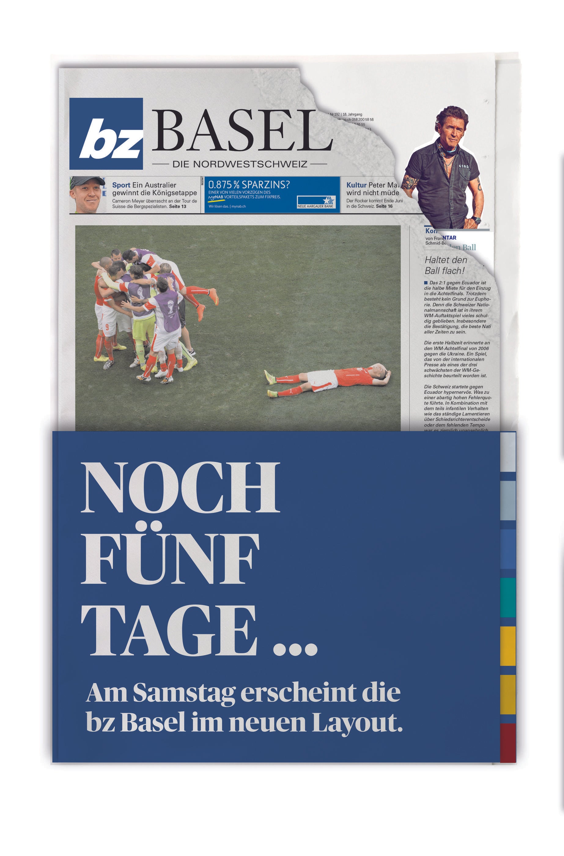 Bildstrecke - Die Neue «bz Basel» Und «Basellandschaftliche Zeitung»