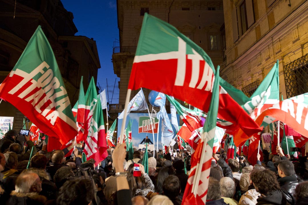 Forza Italia - die neu-gegründete Berlusconi-Partei