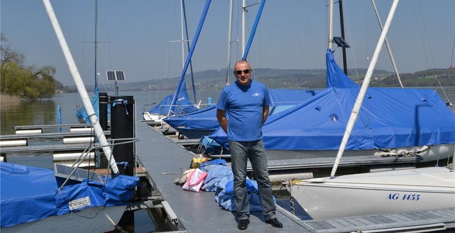 Daniel Thut segelt nicht nur auf dem Hallwilersee. Auf einem Mittelmeer-Törn mit «OceanCare» merkte er, wie wenig Delfine es gibt. Nina Amann