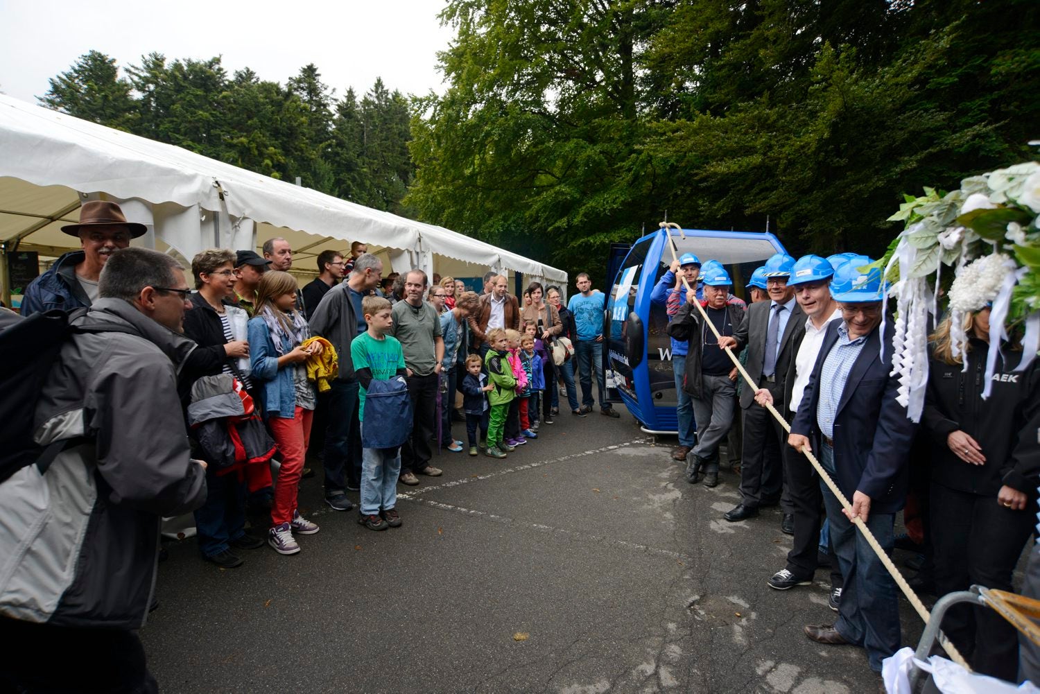 Oberdorf - Der Spatenstich Für Den Neubau Der Weissenstein-Gondelbahn ...