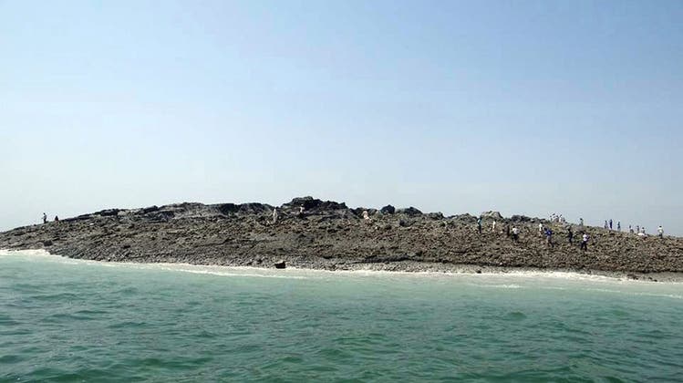 Erdbeben lässt in Pakistan eine neue Insel entstehen