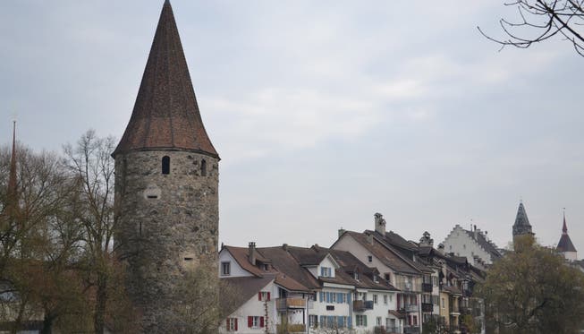 Der markante Bremgarter Hexenturm war vermutlich im 14. Jahrhundert errichtet und anno 1414 erstmals urkundlich erwähnt worden.
