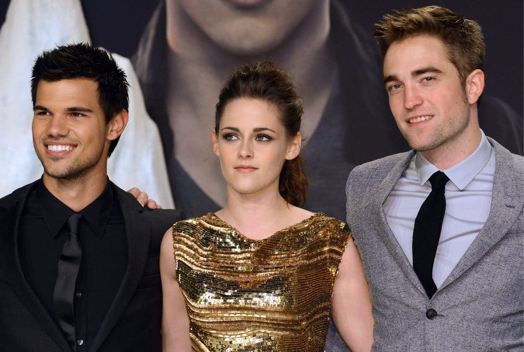 Twilight-Trio Taylor Lautner, Kirsten Stewart und Ropert Pattinson