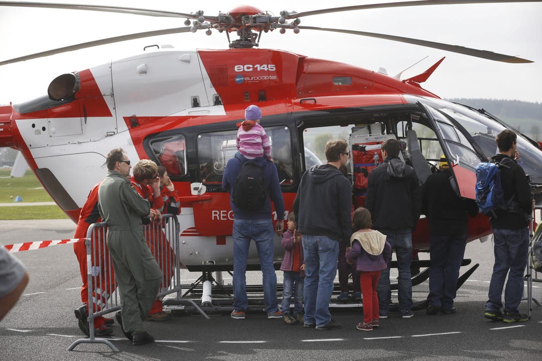 Publikumsmagnet Rega-Helikopter