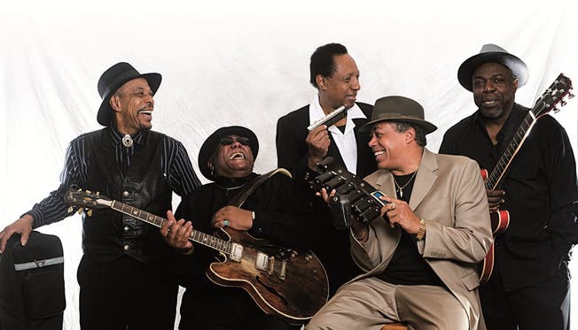 Die Gruppe «Chicago Blues: A Living History» gehört zu den Perlen am diesjährigen Bluesfestival.zvg