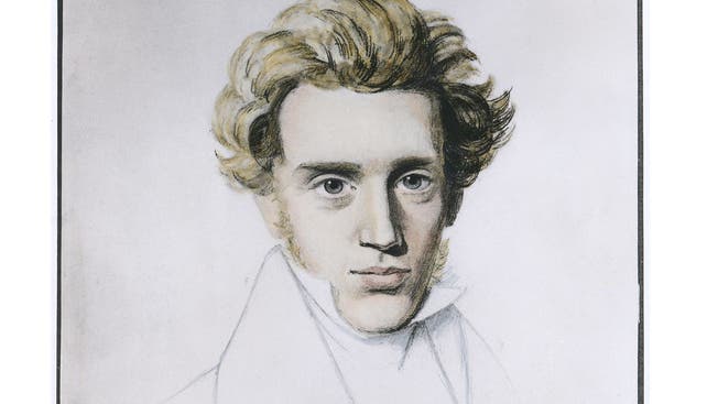 Sören Kierkegaard (1813–1855): Unerbittliches Denken gegen den Mainstream.