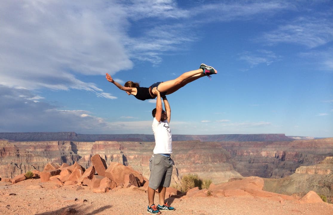 Liebe Grüsse vom Grand Canyon von Lukas Schaad und Fabienne Geissmann