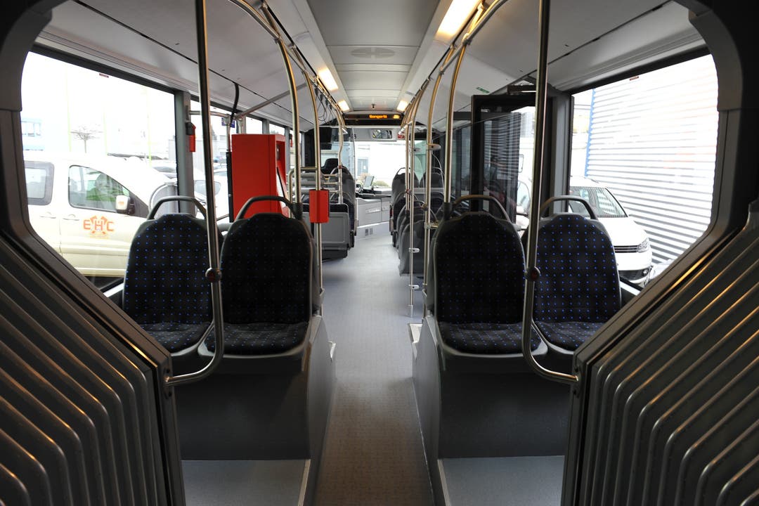 Der erste Gelenkbus für den Busbetrieb Grenchen und Umgebung